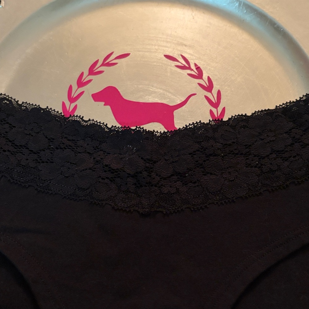 Pink Victorias Secret rare panties from 2010 NWT